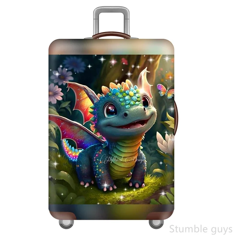 

Stretchy Washable Luggage Sleeve Protective Dustproof Durable Suitcase Cover Useful Fits 18-32 Inch Rolling Luggage