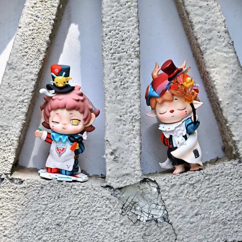 Heyone Saving Miss Joy Series Blind Box Śliczne Figurki Akcji Anime Ozdoby Zabawki Lalki Dekoracje na Biurko do Domu Kolekcjonerskie Prezenty