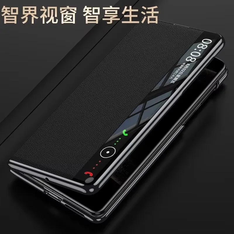 Etui na telefon Huawei Mate X6 z magnetycznym ładowaniem bezprzewodowym, gładkie etui ochronne z platerowaną ramką obiektywu, pełne pokrycie Mate X6. — zdjęcie produktu 4