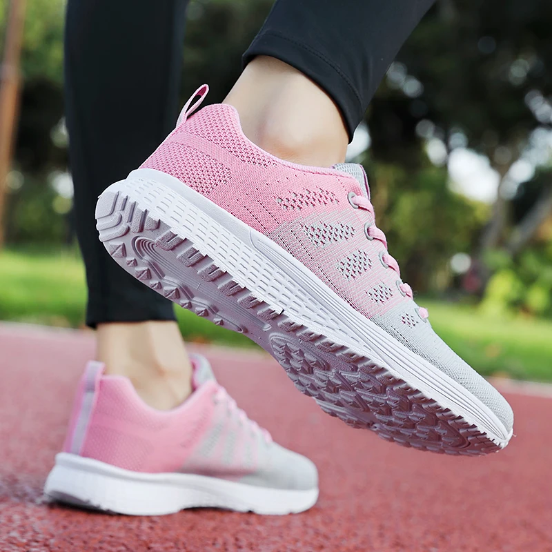 

Women Sport Shoes Fashion Platform Sneakers Ladies Spring Summer Flats Running Shoes for Women Casual Shoes Mesh Jogging Tennis