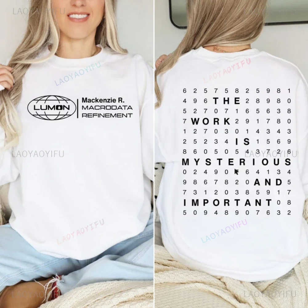 قطع سترة لومون سترة لومون البلوز الكلاسيكية برنامج تلفزيوني امرأة رجل المشجعين موضة قطرة الكتف هوديي كم طويل