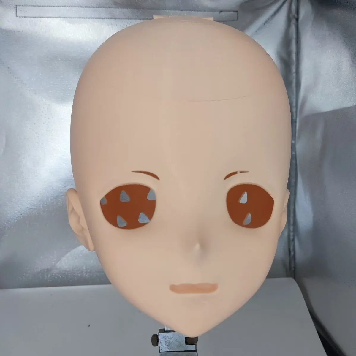 Customize Character Boy/Bily Kigurumi Half Head with Lock Anime Cosplay Kigurumi Mask COS Headgear