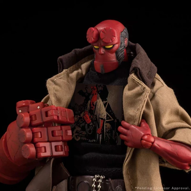 En stock, figura del 30 aniversario de HELLBOY Hellboy de 1000 juguetes, reimpresión