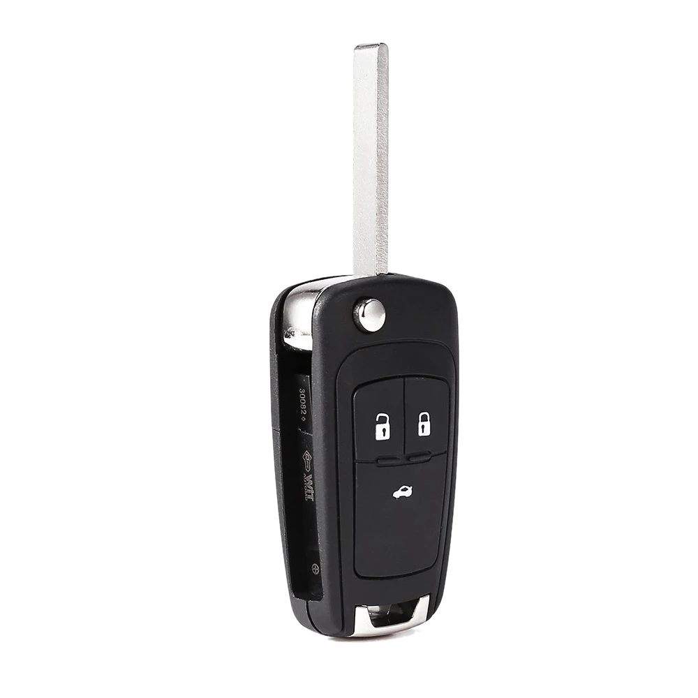 Foldable remote key shell 3 bouton for Vauxhall Zafira Opel Astra Insignia