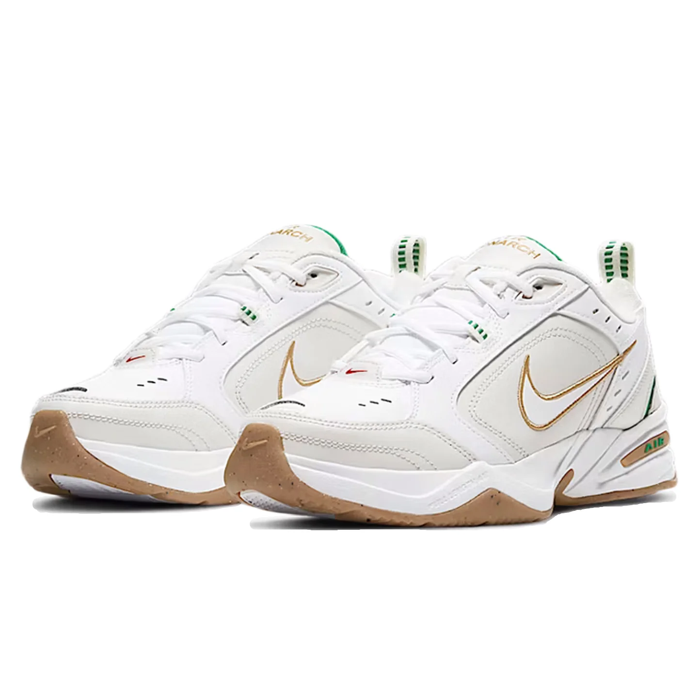 

Nike Air Monarch 4 Waffle Low-Top Casual Shoes for Men, Off-White 415445-103