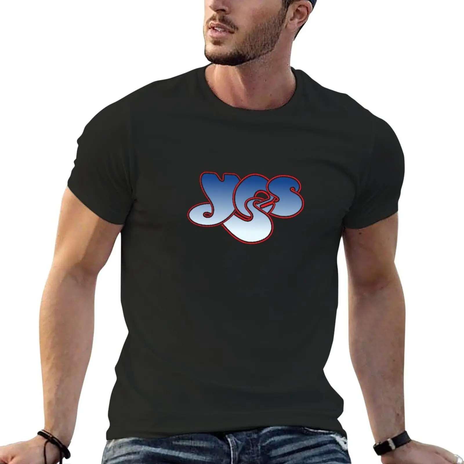 New Yes T-Shirt sports fan t-shirts graphics t shirt anime clothes custom t shirts design your own oversized t shirts for men