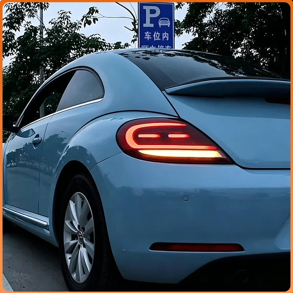 Upgrade Tools Accessories LED Car Taillight Assembly For VW Beetle 2013-2020 Auto Rear Back Lamps High Quality Plug and Play