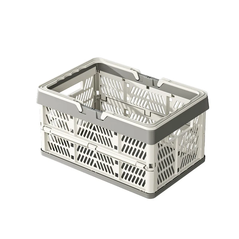 

LTT foldable storage frame portable shopping basket storage large picnic basket