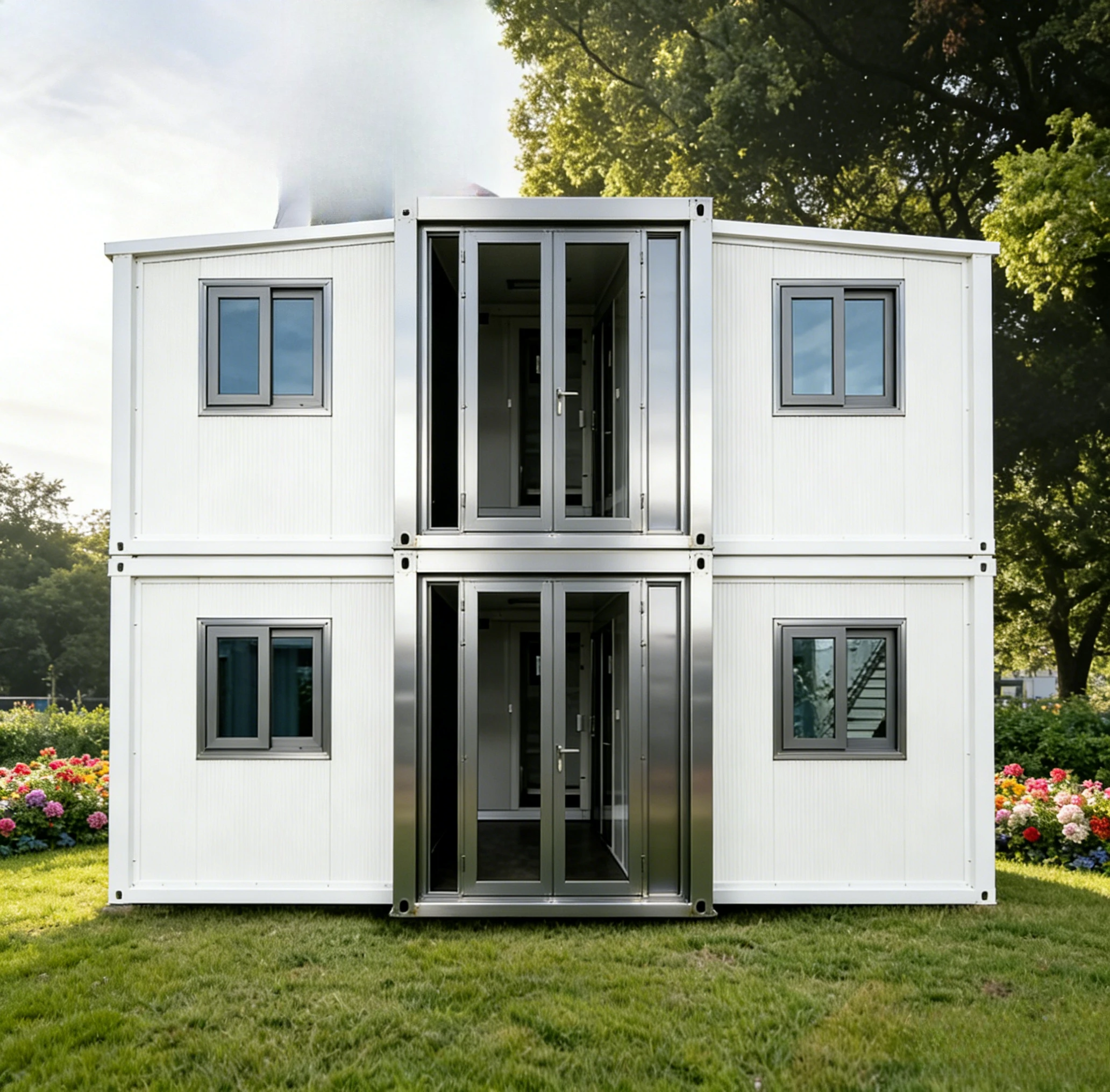 Customized Wholesale 40ft Expandable Folding Container House Prefab Tiny House with Bathroom and Kitchen From China