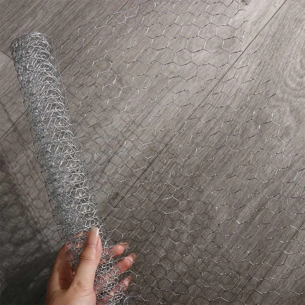 Lightweight Galvanized Wire Mesh Rust Proof Scratch Resistant Hexagonal Wire Mesh Tear Resistant Galvanized