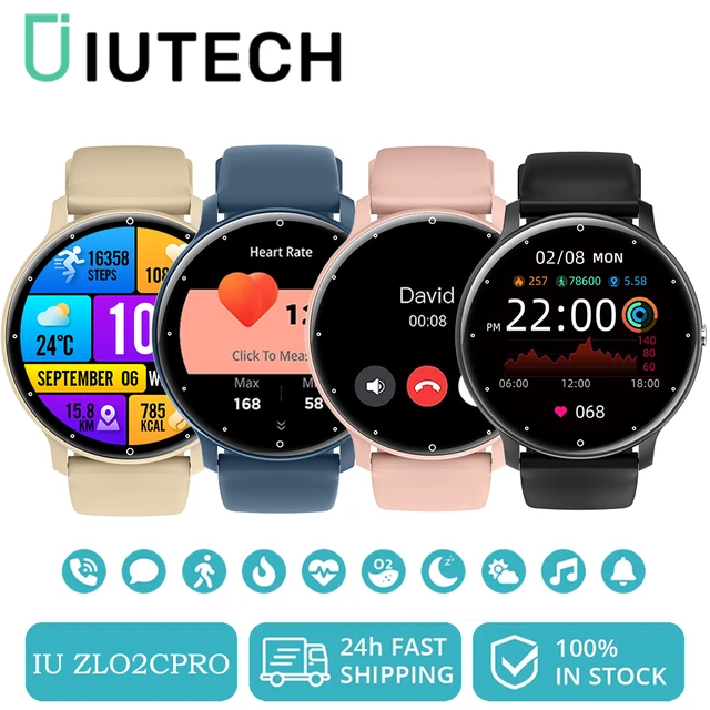IUTECH ZL02CPRO 2024 Smart Watch 1.28 Inch Bluetooth Call Smartwatch Waterproof Sports Ftiness Watch For Men Women Smarthwhatch AliExpress