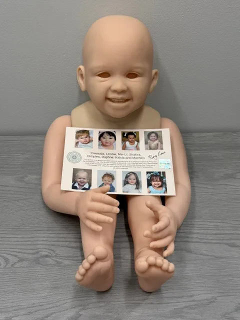 EGO Blank Unpainted Kit Shanti Reborn Vinyl Toddler Doll Without COA by Ping Lau 28