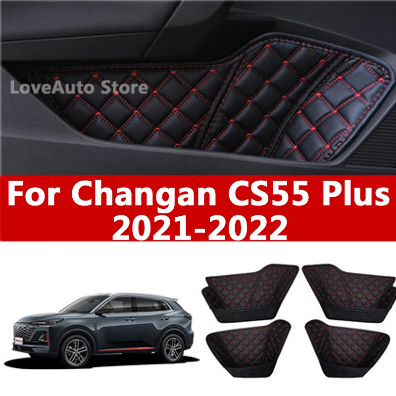 

Для Changan CS55 Plus 2022 2023 Автомобильная Передняя Задняя дверь внутренний подлокотник ручка дверь многофункциональный ящик для хранения аксессуары