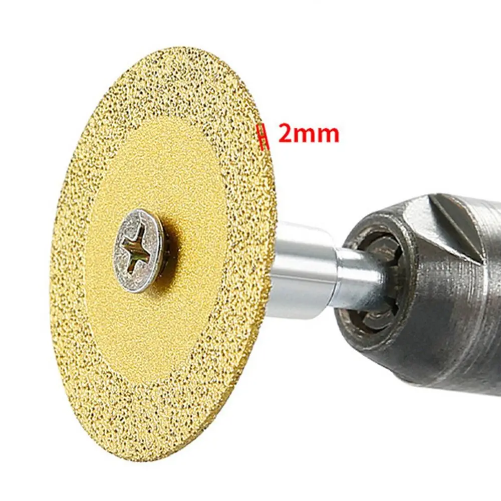 40mm Diamond Cutting Disc Saw Blade marble jade ceramic tile carving blade beautiful beautiful seam clean Tool Brazing electri