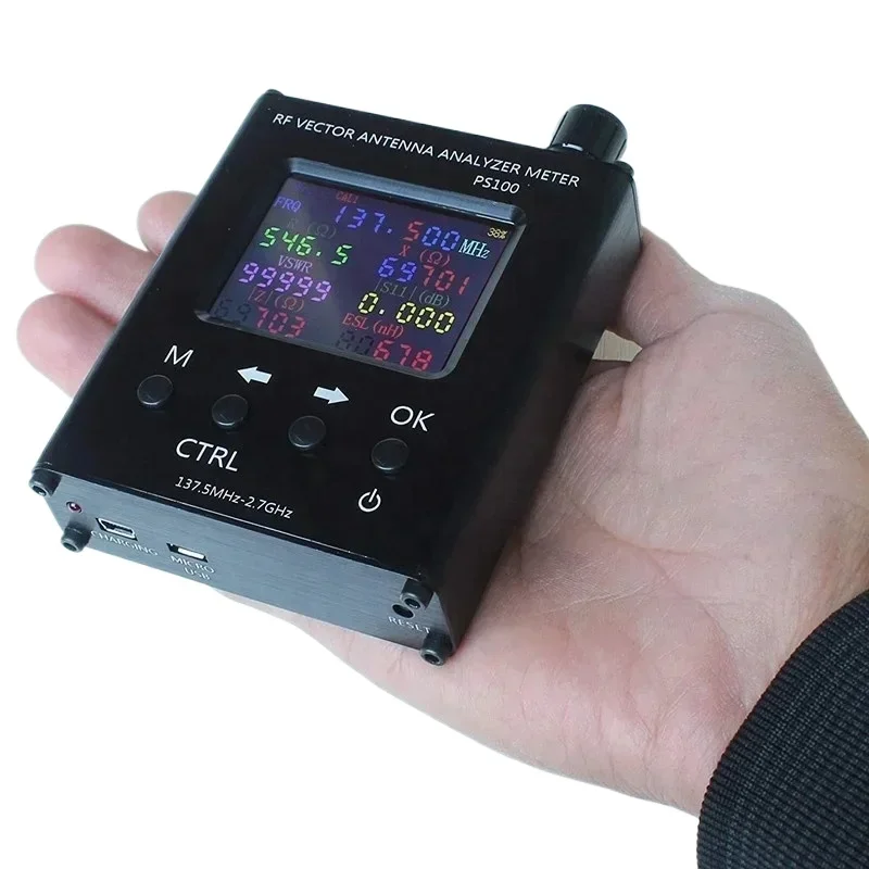 Analyzer Meter Tester 137.5MHz-2.7GHz N1201SA communication antenna radio hot salePS100 UV Vector Impedance ANT SWR Antenna