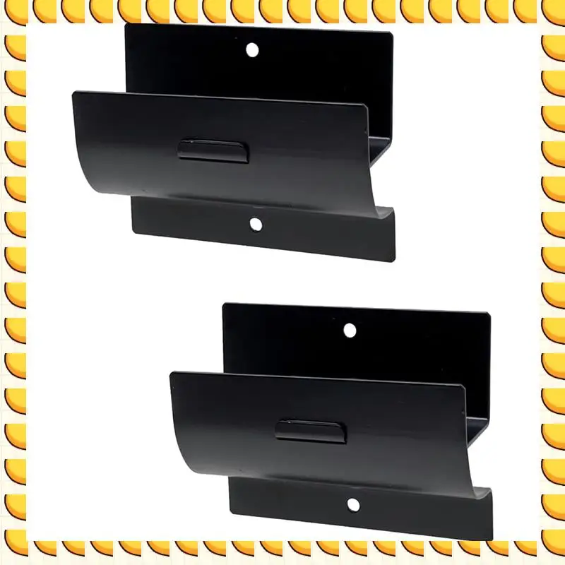 

Сверхмощная вешалка для лестницы BAAU-настенные крючки для лестницы для хранения лестницы-вешалки для тачки для гаража, 2 шт., черные