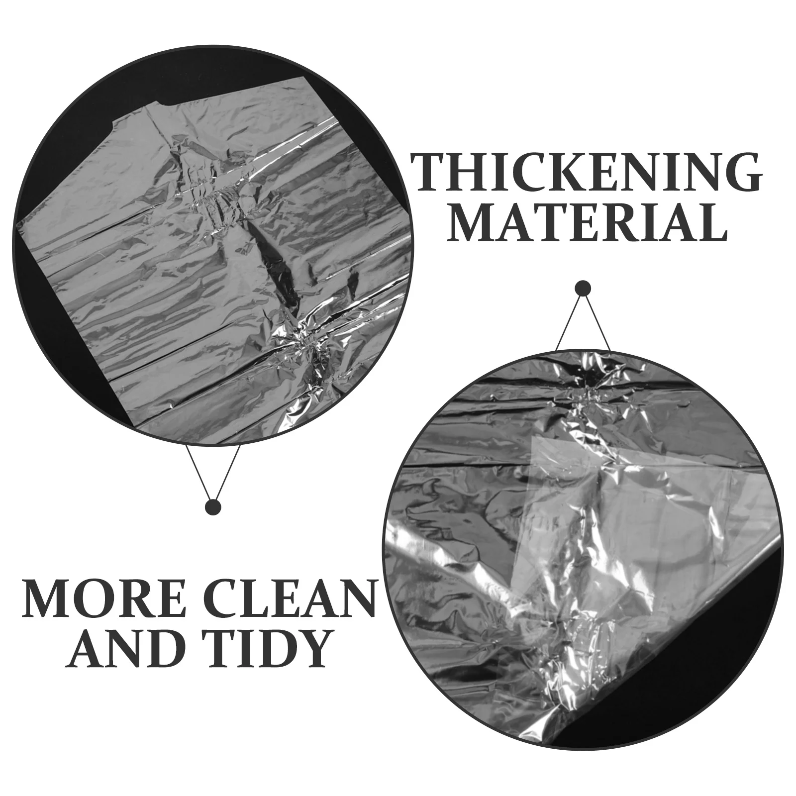 

60Pcs Dry Cleaning Bags Transparent Moisture Proof Garment Covers for Home and Store Use Cover Cloths Cover Coat Suit Bag