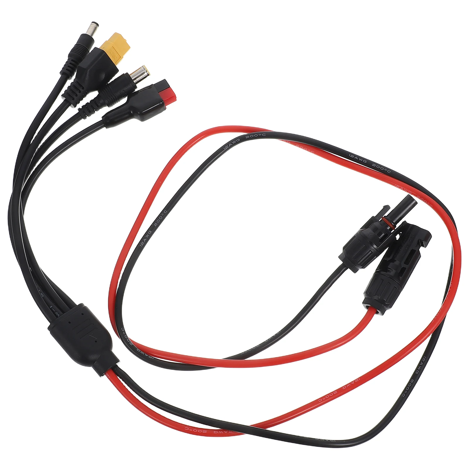 

Solar Photovoltaic Connectors to DC7909 5521 30A Compatible Durable Easy Installation Waterproof One to Four