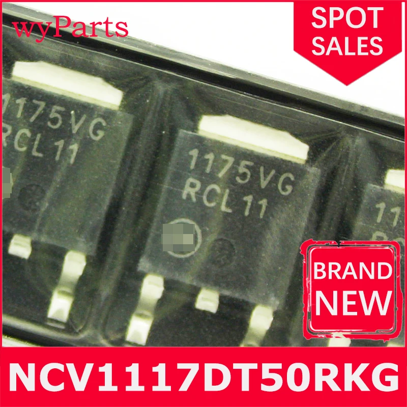 Nieuwe/1Pcs Ncv1117dt50rkg To252 Ldo Spanningsregelaars 5.0V 1.0a Auto