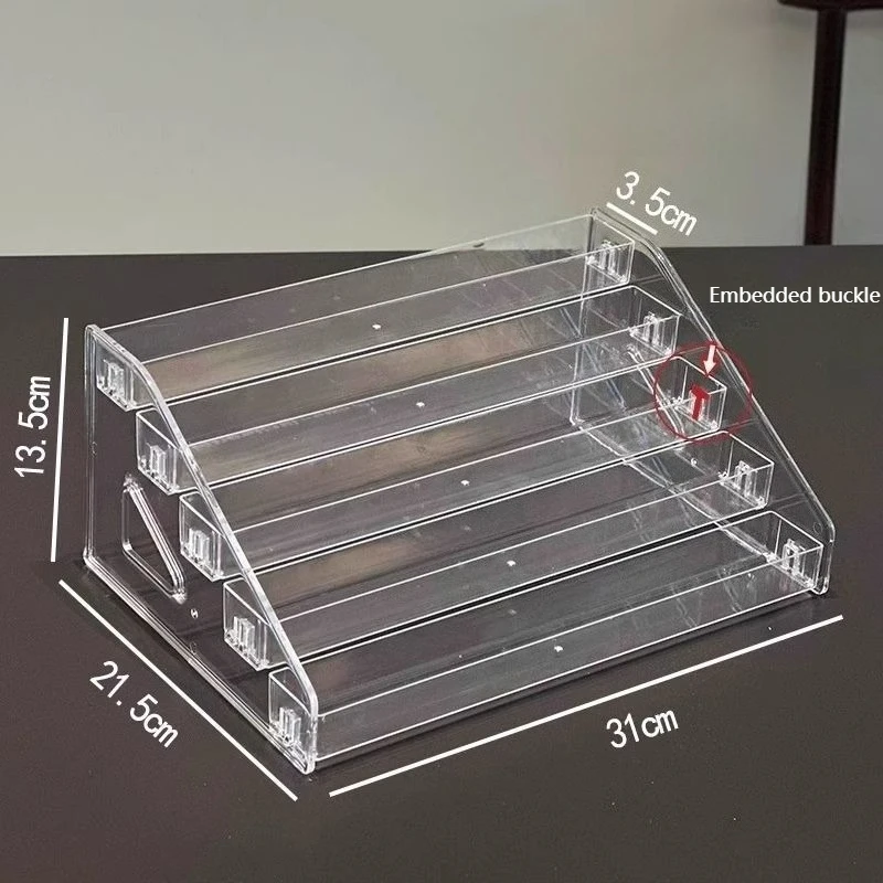 Celebrity Singer CD Magazine Anime Small Item Sorting Rack Storage Home Decoration Display Cabinet Acrylic CD Album Display Rack