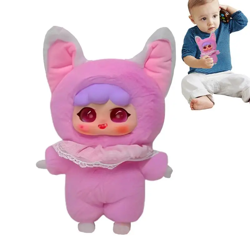 Stuffed Bedtime Doll 20cm Cartoon Birthday Figure Cute Cuddly Toy For Kids Plush Storytelling Doll For Children's Day Back To