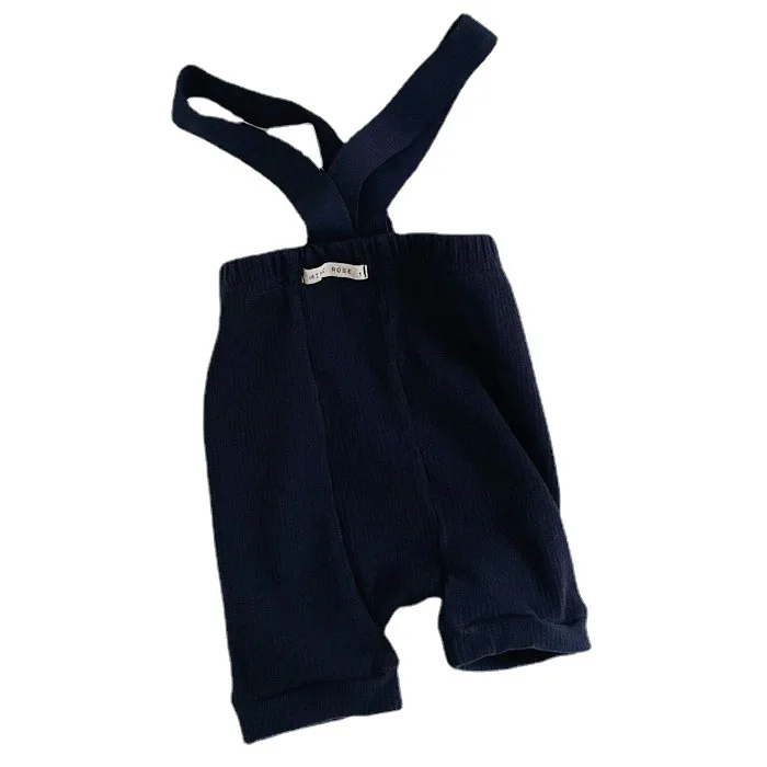 NOVEDAD DE VERANO 20225, pantalones cortos con tirantes para niños, mallas de algodón para bebés, monos a la moda para niños, pantalones cortos