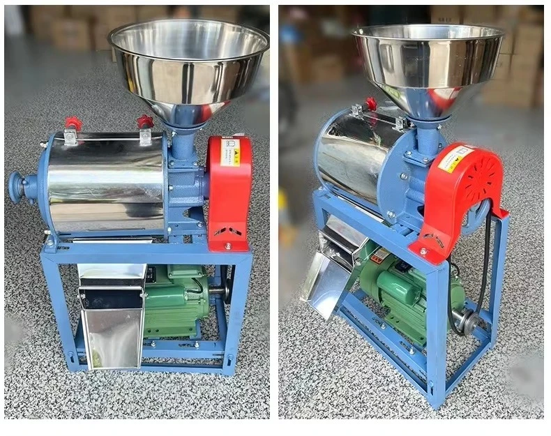 Mesin Penggilingan Tepung Baja & Jagung Multifungsi Berkualitas Tinggi Mesin Penggiling Listrik Penggunaan Rumah Baru Untuk Pembuatan Bubuk Pertanian