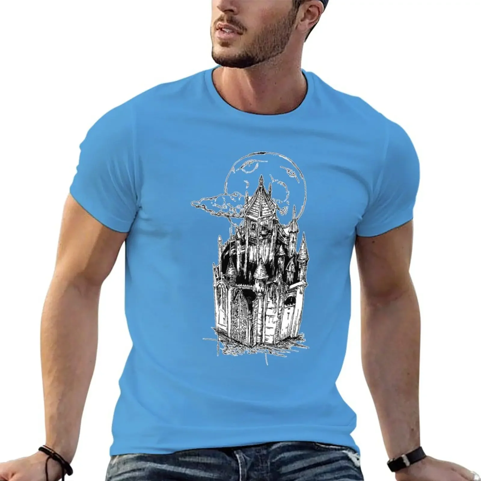 

Castle's EP Lil Peep T-shirt plain vintage clothes Aesthetic clothing t shirts for men pack