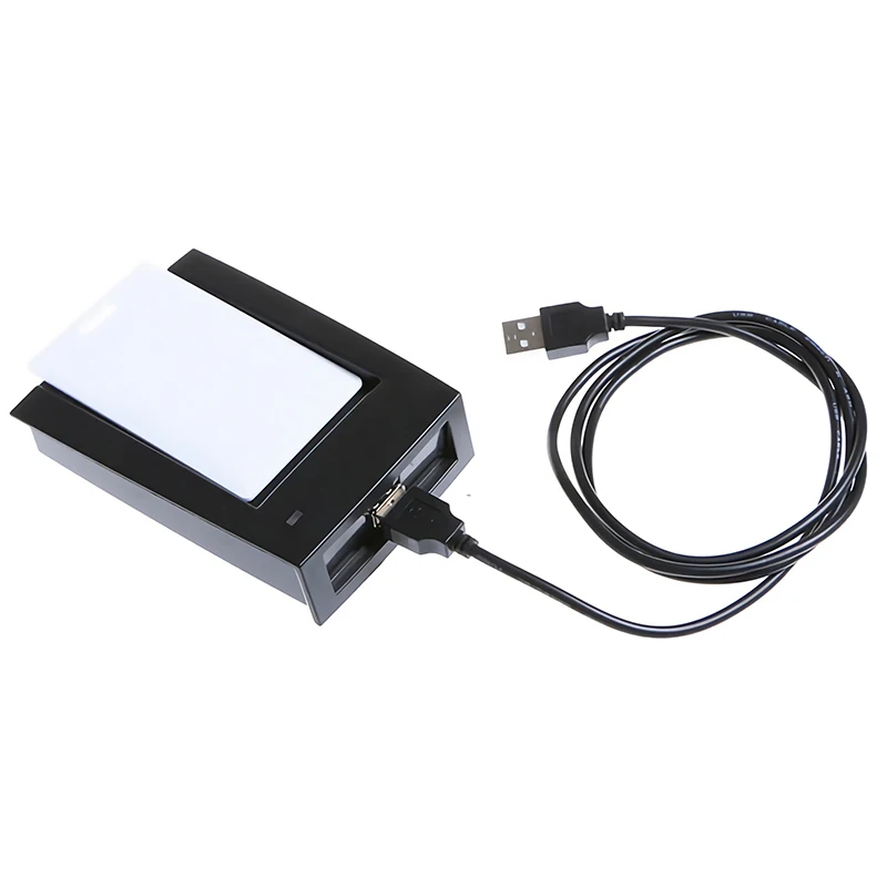 USB Interface Driver-free Access Control Card Issuer RS232 Serial Port 125KHz 13.56MHz RF Card Reader for Access Control System
