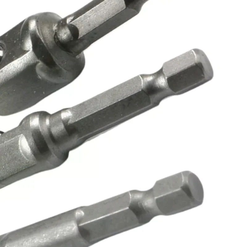 

Набор из 3 адаптеров для ударных дрелей: удлинители для бит, переходники для торцевых головок, размеры 1/4, 3/8, 1/2, шестигранный хвостовик, квадратная головка