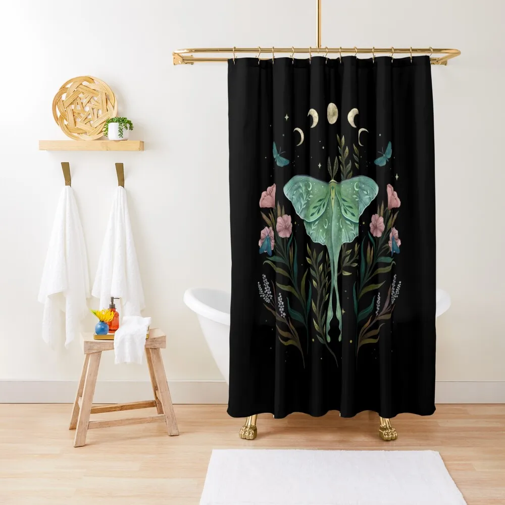 

Luna and Forester Shower Curtain Elegant Bathroom Cover Accessories For Shower And Services Bathroom Accessorys Curtain