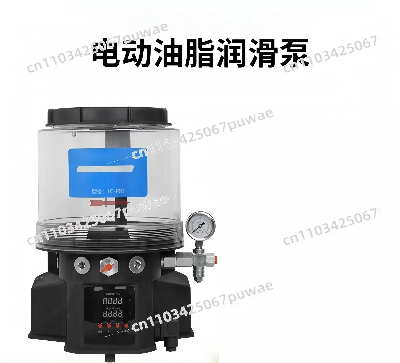12V/24V/220V/380V Automatic Electric Grease Pump Engineering Machinery Butter Pump Lubrication Pump Mixer