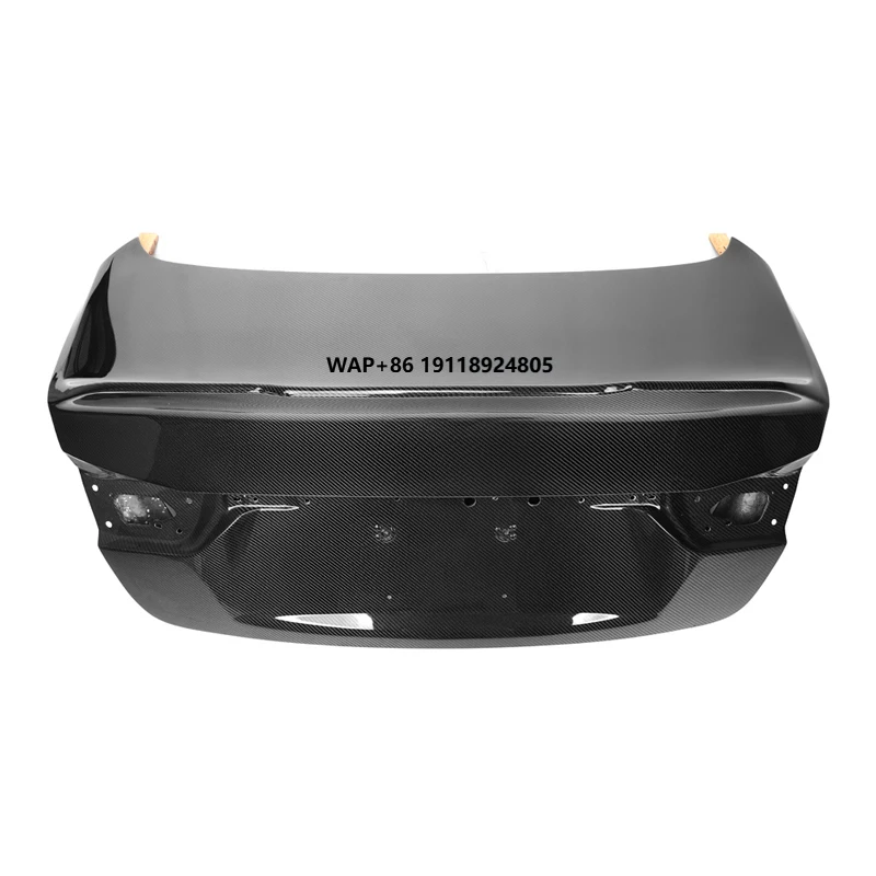 

2014-2017 Q50/Q50L Real Carbon Fiber PSM Style Rear Trunk Lip New Condition Rear Bumper