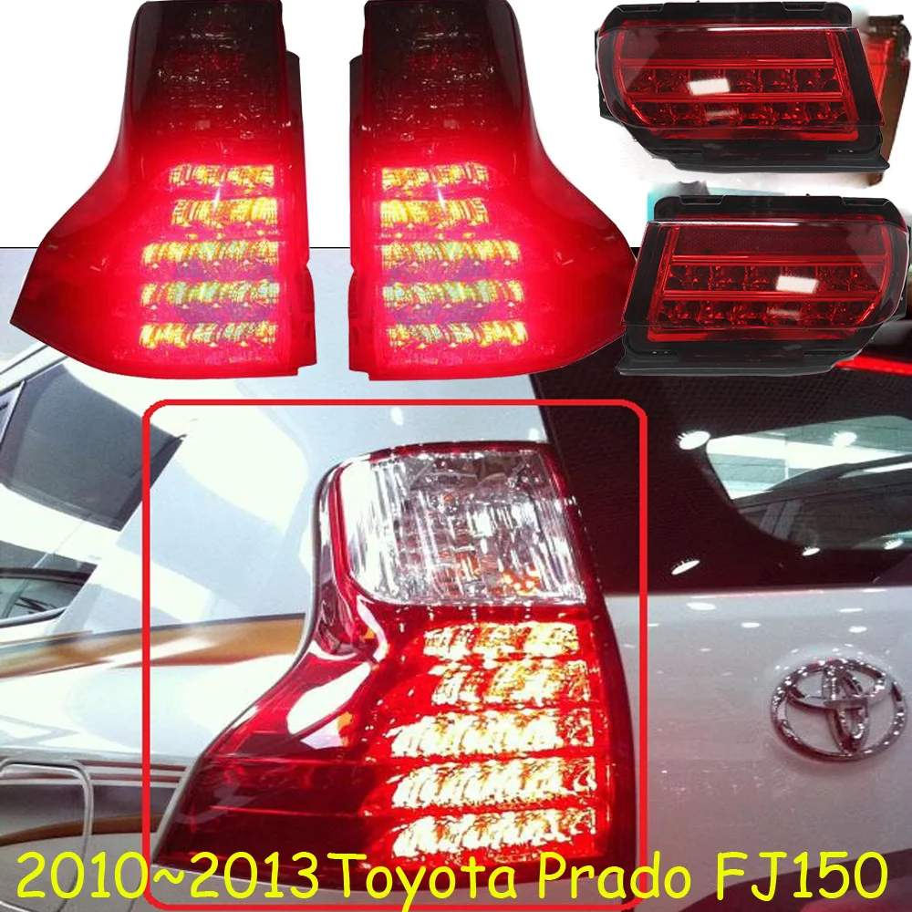 

car accessories bumper tail light for Toyota Land cruiser prodo LC150 taillight LED Reflector 2010~2013y Taillamp auto fog lamp