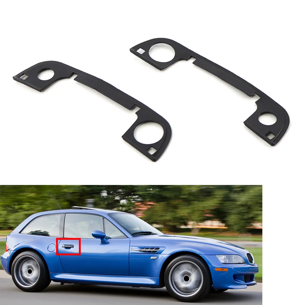 2 Stücke Auto Außentürgriff Dichtung Dichtungen Für BMW 3er E36 5er E34 7er E32 Z3 2-türen – Detail 3