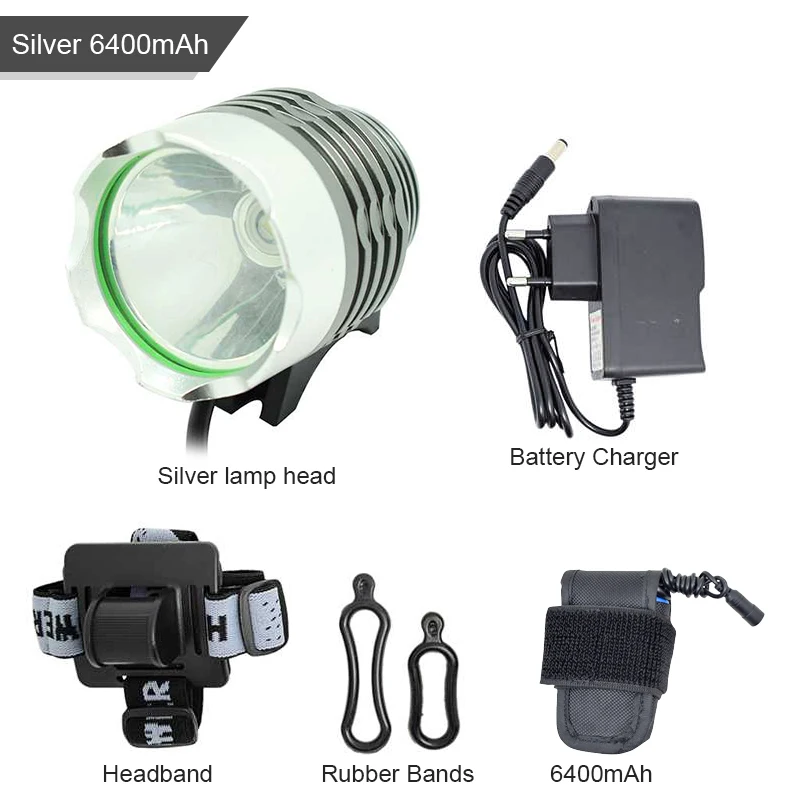 2000LM XML T6 LED Bicycle Light Farol Bike Front Lights 18650 MTB Cycling Headlight Lantern Night Riding Handlebar Flashlight