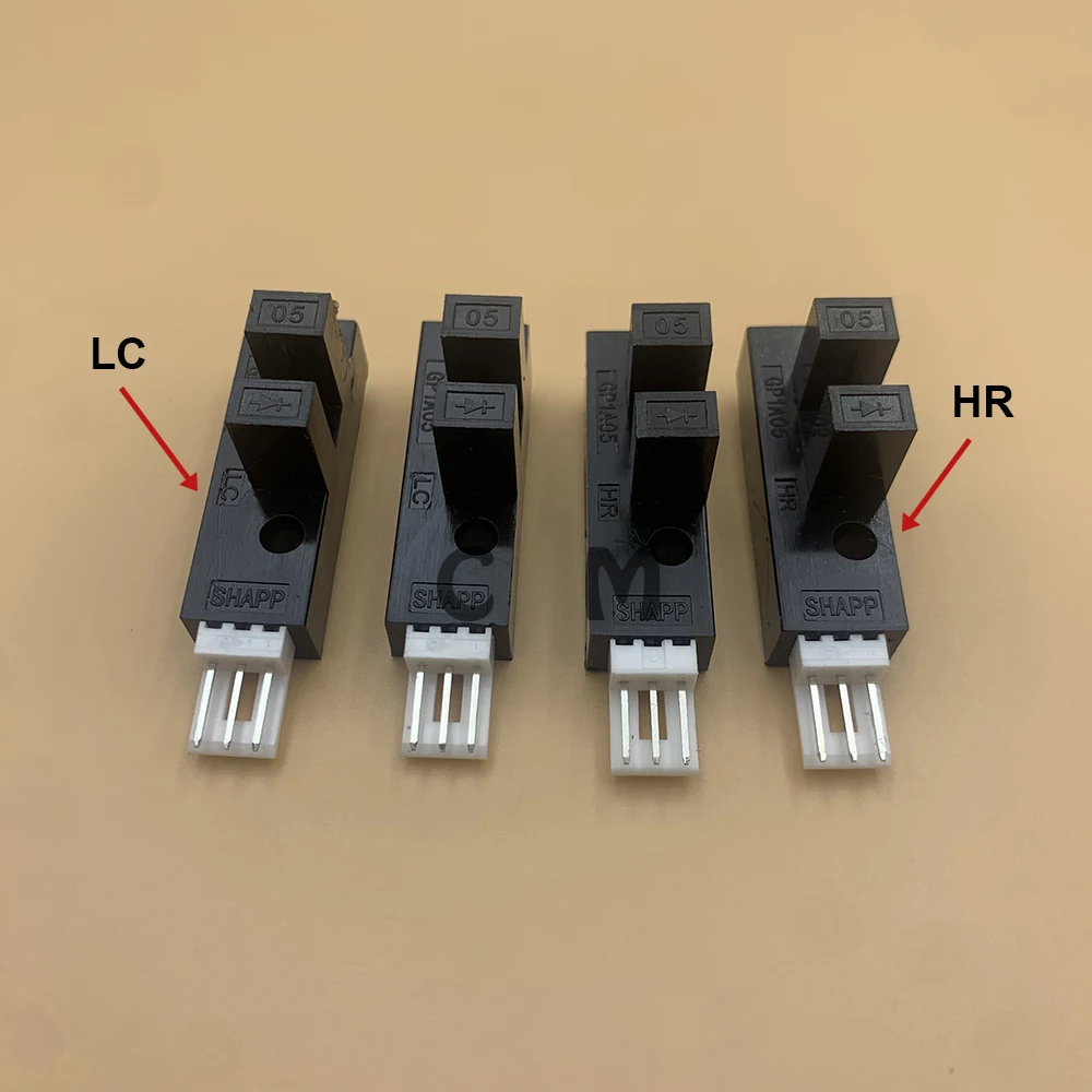 10PCS HR LC Limit Switch Home Position Sensor F shape Origin Sensor for Mimaki JV33  Allwin Xuli Galaxy XP600 DX7 DX5 Printhead