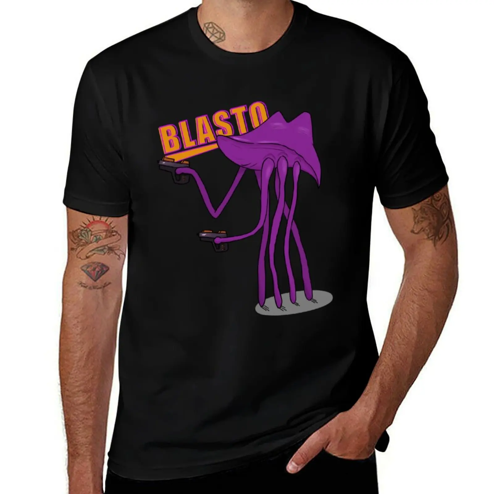 

shirt - t T-Shirt Badass t graphic t Hanar man shirt shirt Blasto Spectre cotton man designer man T-Shirt