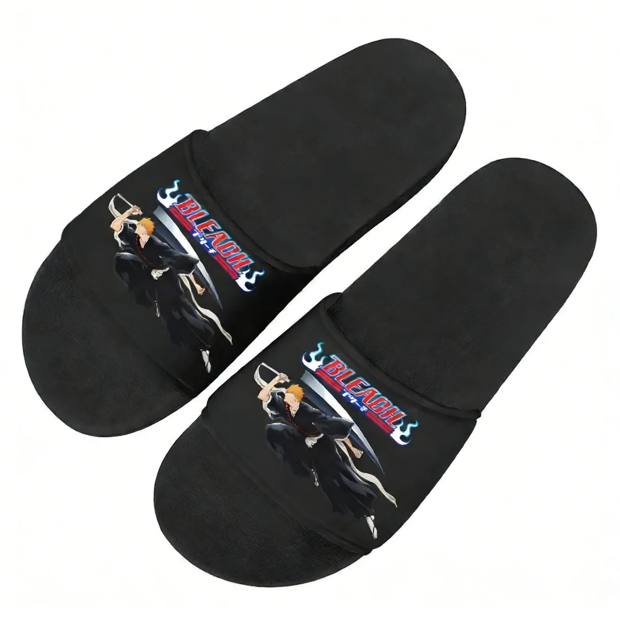 

Custom Summer Slippers for Adults Indoor Outdoor Bleach Sandals Personalized Bathroom Pool Beach Water Shoes