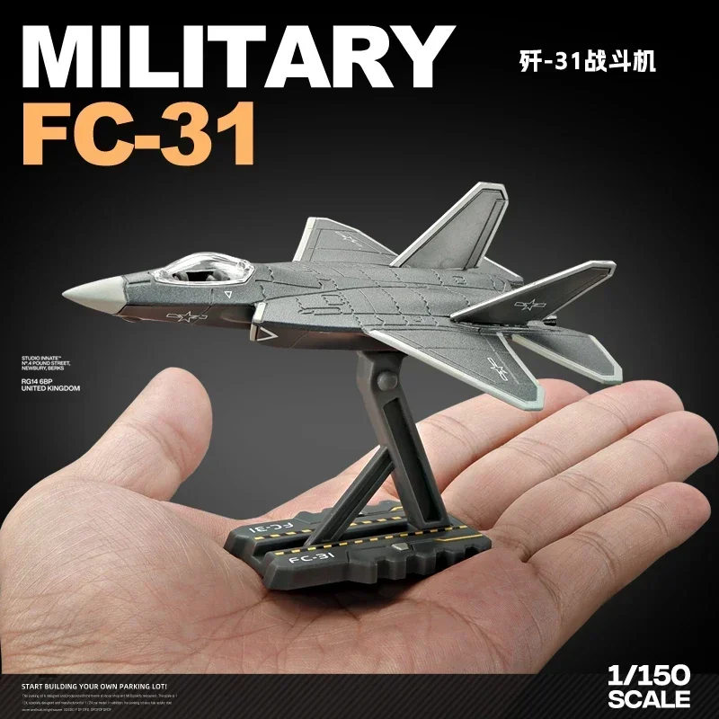 FC31 Fighter J-20 Fighter Y20 Transport Alloy Aircraft Model Kids Toys Boys Car Friends Gifts Collect Ornaments