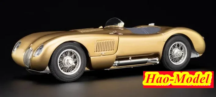 CMC 1:18 For jaguar C type 1952 Car Metal Alloy Diecast Model Ornaments Toys Boys Birthday Gifts Hobby Collection Display