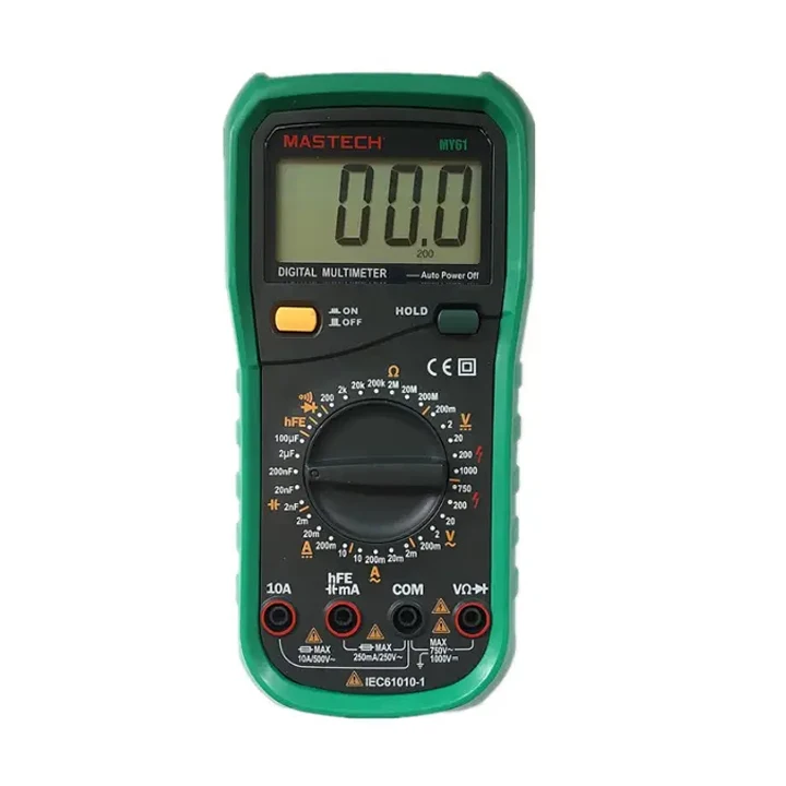 MASTECH MY61 Digital Multimeter: Reliable and Versatile Electrical Testing Tool