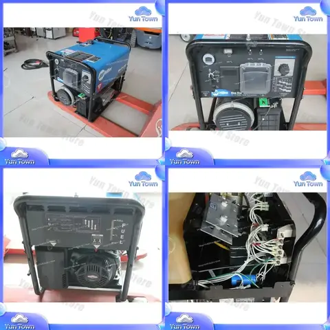 for Miller BLUESTAR185 welding machine 90% new used 185A max 6000W output 115V 220V arc welder stick welder MIG TIG welder