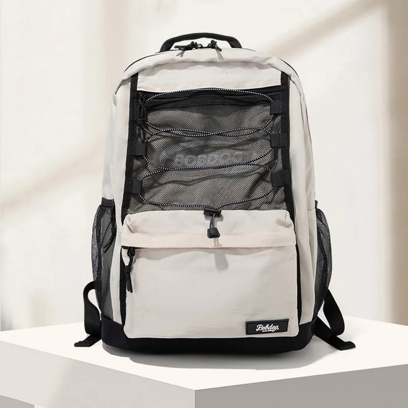 Backpack for women, simple and large capacity travel backpack, casual Korean junior high school students, high school students,