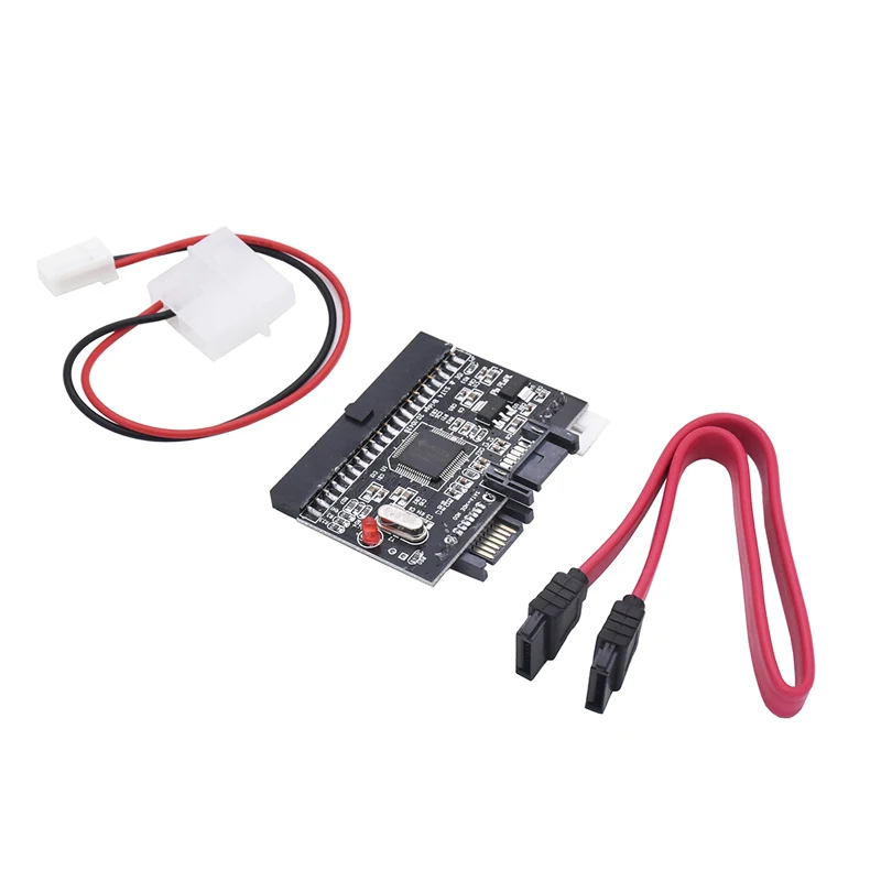 2 in 1 SATA TO IDE อะแดปเตอร์แปลง IDE เป็น SATA 40pin 2.5 "นิ้วฮาร์ดดิสก์ไดรเวอร์การสนับสนุนสำหรับ ATA HDD CD DVD อะแดปเตอร์ Riser BOARD