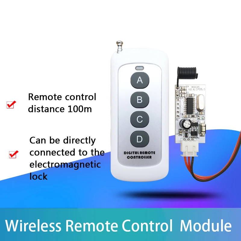 Escape props room effect equipmen 315MHZ Wireless Remote Control Receiver Module haunted house props  remote unlock