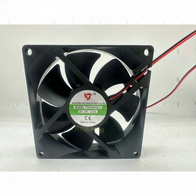 

H 1 pcs YT9025HSL2 24V0.30A 9CM Welding Machine Square Rear Cooling Fan