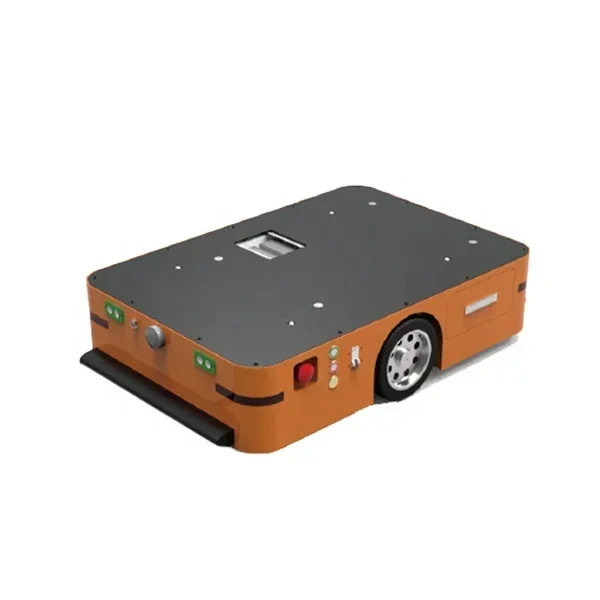 Magnetic Guiding AGV Robot Warehouse Automated Guide Vehicle Magnetic Guiding for Cargo Handling and Logistics Storage