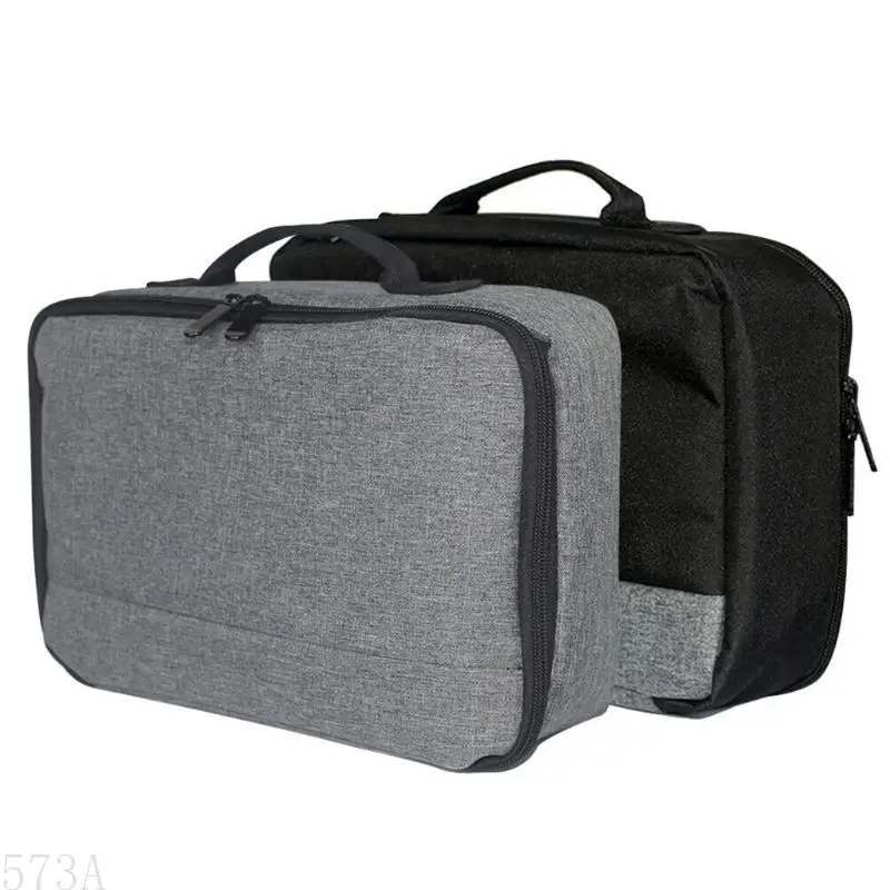 573A Premium para casos Anti-arranhão Projetor Casos Casos proteção com alça com zíper Fácil abrir bolsas próximas