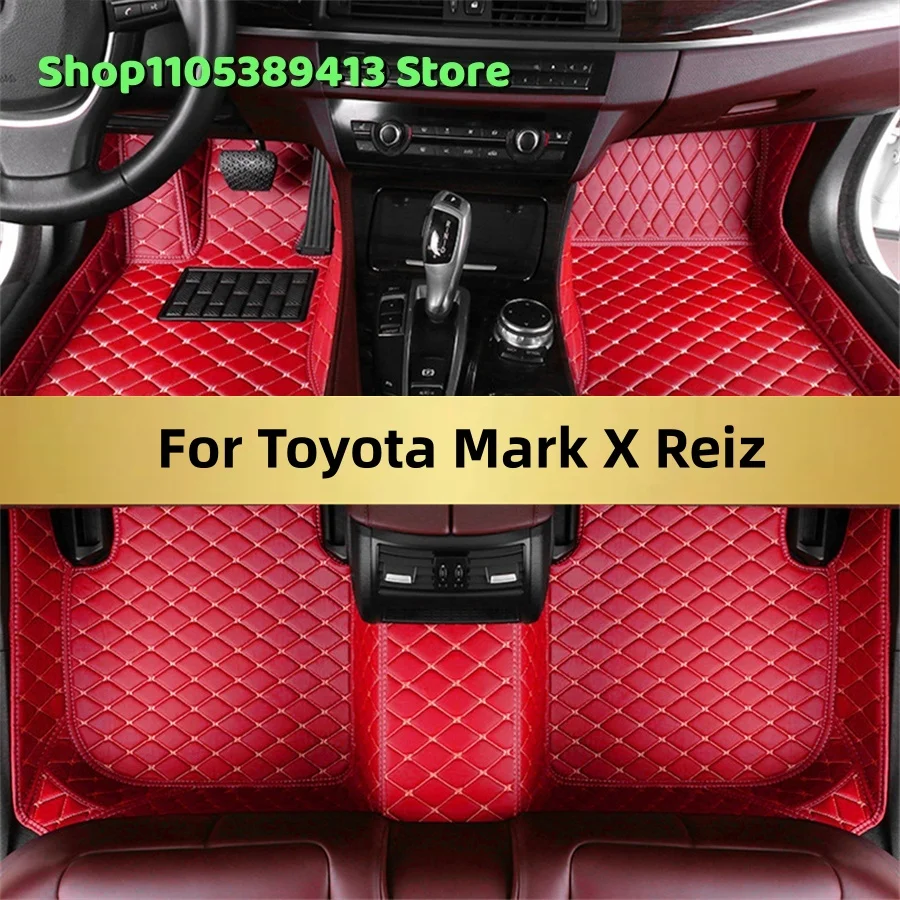 

Автомобильные коврики из искусственной кожи на заказ для Toyota Mark X Reiz 2016 2015 2014 2013 2012, аксессуары для авто, коврики, ковровые покрытия